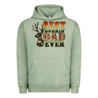 Pigment Oil Green best buckin' dad ever Urban Hoodie - Artiststas