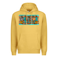 Antique Gold Welcome Fall Premium Hoodie - Artiststas
