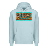 Blue Mist Welcome Fall Premium Hoodie - Artiststas