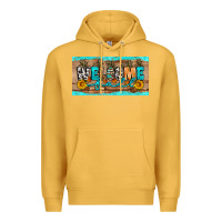 Mustard Welcome Fall Premium Hoodie - Artiststas