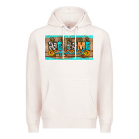 Pale Pink Welcome Fall Premium Hoodie - Artiststas