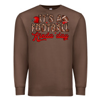 Chestnut it s a football kinda day Premium Sweatshirt - Zillion Design Studio