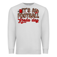 Dove Grey it s a football kinda day Premium Sweatshirt - Zillion Design Studio