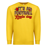 Lemon it s a football kinda day Premium Sweatshirt - Zillion Design Studio