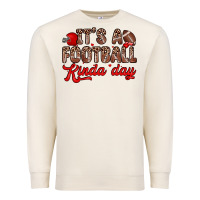 Sandshell it s a football kinda day Premium Sweatshirt - Zillion Design Studio