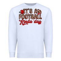White it s a football kinda day Premium Sweatshirt - Zillion Design Studio
