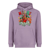 Lavender merry and bright black kid sneakers Heavyweight Hoodie - RanaPortraitStore