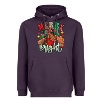 Plum merry and bright black kid sneakers Heavyweight Hoodie - RanaPortraitStore