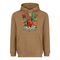 Toasted Coconut merry and bright black kid sneakers Heavyweight Hoodie - RanaPortraitStore