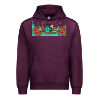 Mauve Wine western nurse libbey glass Urban Hoodie - BundleAndBundleShop