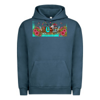 Pigment Midnight Navy western nurse libbey glass Urban Hoodie - BundleAndBundleShop