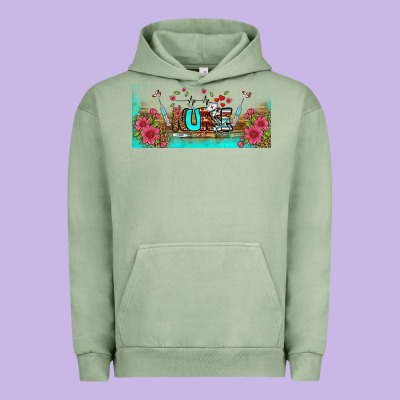 Western Nurse Libbey Glass Urban Hoodie Designed By Bundleandbundleshop