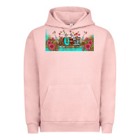 Pigment Salmon western nurse libbey glass Urban Hoodie - BundleAndBundleShop