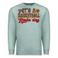 Seafoam it s a basketball kinda day Premium Sweatshirt - Zillion Design Studio