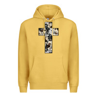 Antique Gold cowhide cross Premium Hoodie - JahusDesignShop