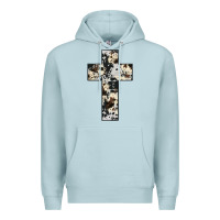 Blue Mist cowhide cross Premium Hoodie - JahusDesignShop