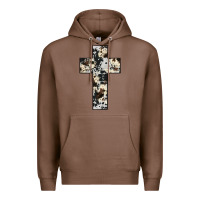 Chestnut cowhide cross Premium Hoodie - JahusDesignShop