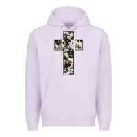 Lilac cowhide cross Premium Hoodie - JahusDesignShop