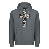 Rock cowhide cross Premium Hoodie - JahusDesignShop