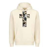 Sandshell cowhide cross Premium Hoodie - JahusDesignShop