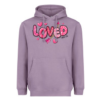 Lavender loved valentines day Heavyweight Hoodie - RanaPortraitStore
