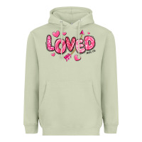 Matcha loved valentines day Heavyweight Hoodie - RanaPortraitStore