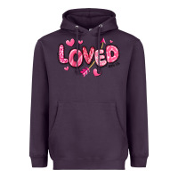 Plum loved valentines day Heavyweight Hoodie - RanaPortraitStore