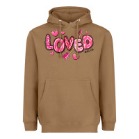 Toasted Coconut loved valentines day Heavyweight Hoodie - RanaPortraitStore