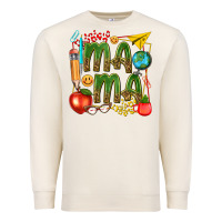 Sandshell mama teacher Premium Sweatshirt - texasbilliewilder