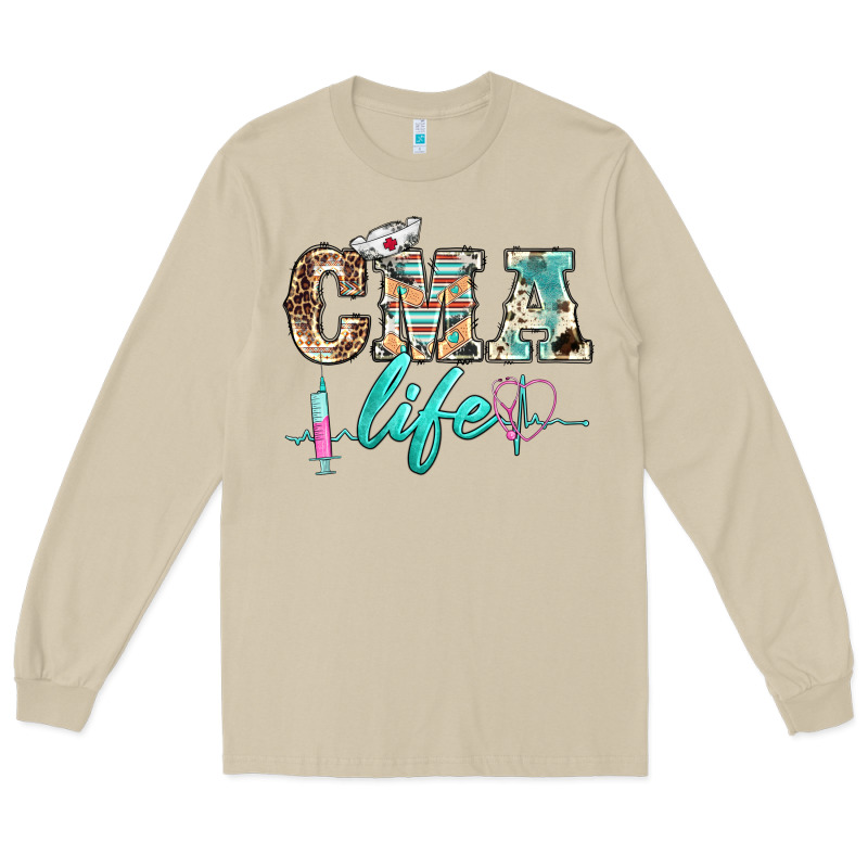 Western Nurse Cma Life Long Sleeve Tee by BarkalooDesign | Teevron