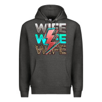 Charcoal Heather racing wife Premium Hoodie - AdoDesignShop