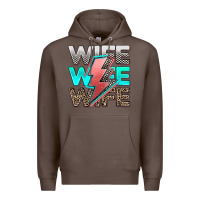 Coffee racing wife Premium Hoodie - AdoDesignShop