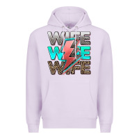 Lilac racing wife Premium Hoodie - AdoDesignShop