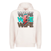 Pale Pink racing wife Premium Hoodie - AdoDesignShop