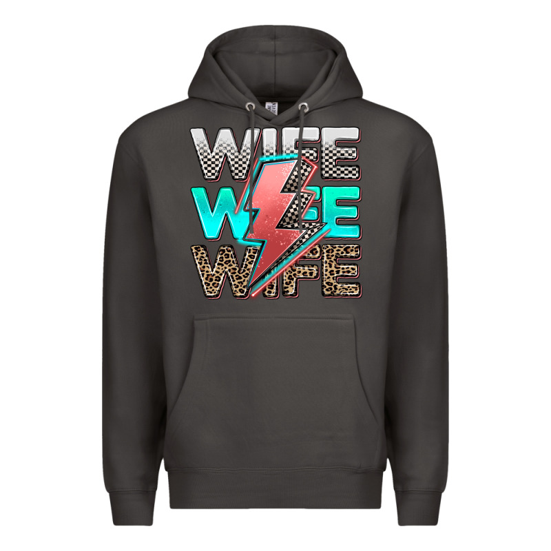 Racing Wife Premium Hoodie by AdoDesignShop | Teevron