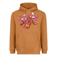 Meerkat valentines day afro girl sneakers Heavyweight Hoodie - RanaPortraitStore