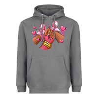 Storm valentines day afro girl sneakers Heavyweight Hoodie - RanaPortraitStore