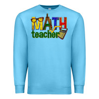 Ocean Blue math teacher Premium Sweatshirt - texasbilliewilder