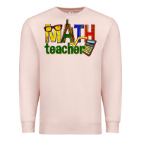 Pale Pink math teacher Premium Sweatshirt - texasbilliewilder