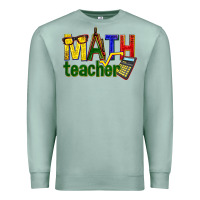 Seafoam math teacher Premium Sweatshirt - texasbilliewilder