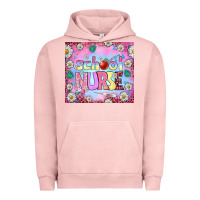 Pigment Salmon school nurse tumbler Urban Hoodie - BundleAndBundleShop