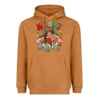 Meerkat merry and bright caucasian girl sneakers Heavyweight Hoodie - RanaPortraitStore