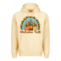 Pina Colada Welcome Fall Rainbow Premium Hoodie - Artiststas