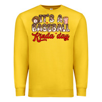 Lemon it s a baseball kinda day Premium Sweatshirt - Zillion Design Studio