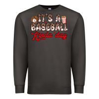 Smoke it s a baseball kinda day Premium Sweatshirt - Zillion Design Studio