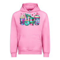Fuchsia Pink turtle coffee cups Urban Hoodie - Jasminsmagicworld
