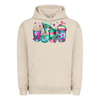 Pigment French Oak turtle coffee cups Urban Hoodie - Jasminsmagicworld
