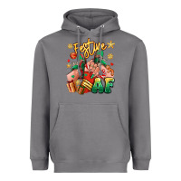 Storm festive af christmas caucasian girl sneakers Heavyweight Hoodie - RanaPortraitStore