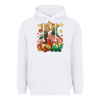 White festive af christmas caucasian girl sneakers Heavyweight Hoodie - RanaPortraitStore