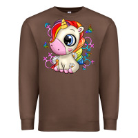 Chestnut unicorn Premium Sweatshirt - Zillion Design Studio